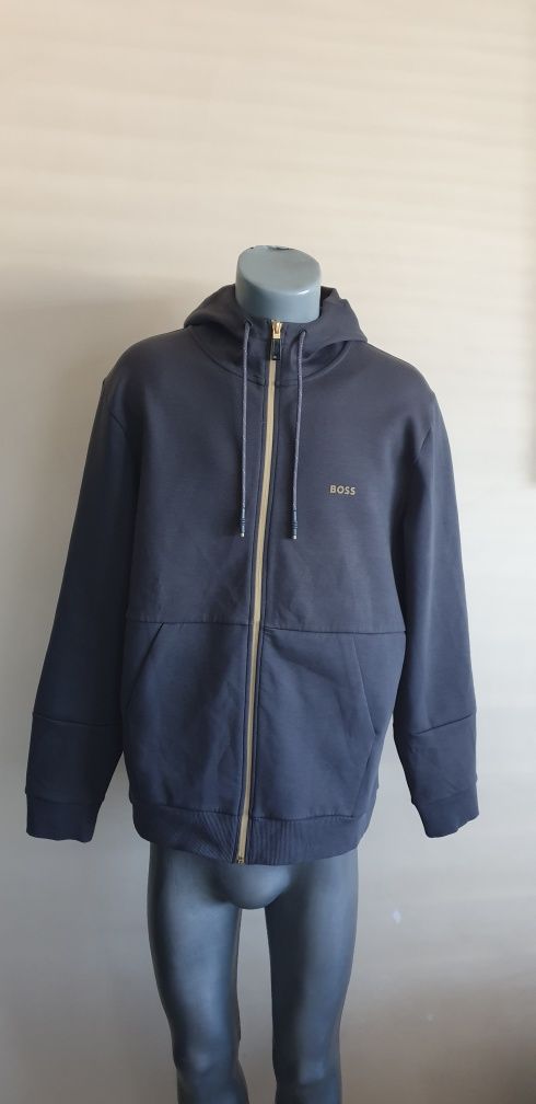Hugo Boss Saggy 1 Full Zip Hoodie  XL НОВО! ОРИГИНАЛ! Мъжка Качулка
