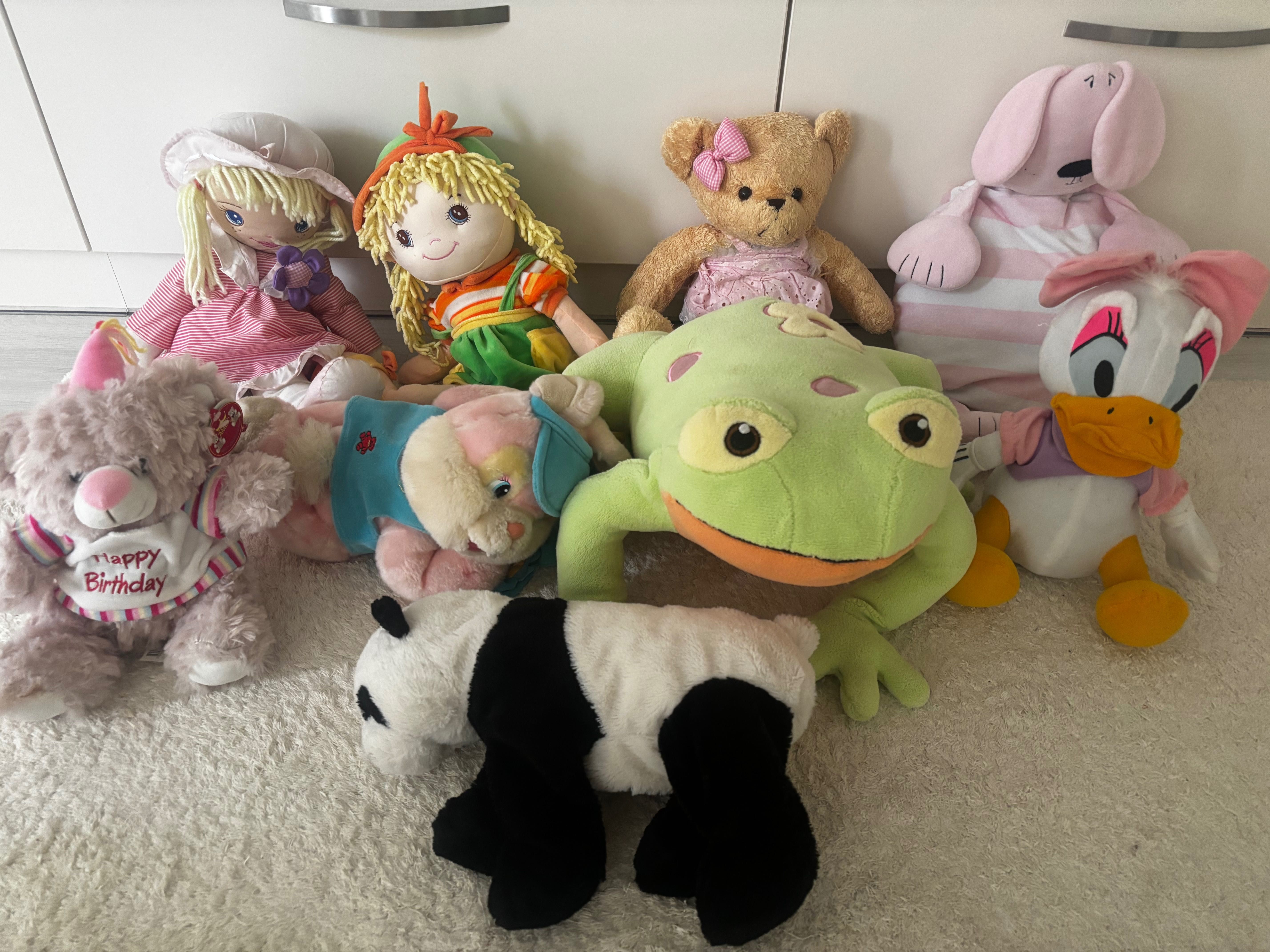 Плюшени играчки .