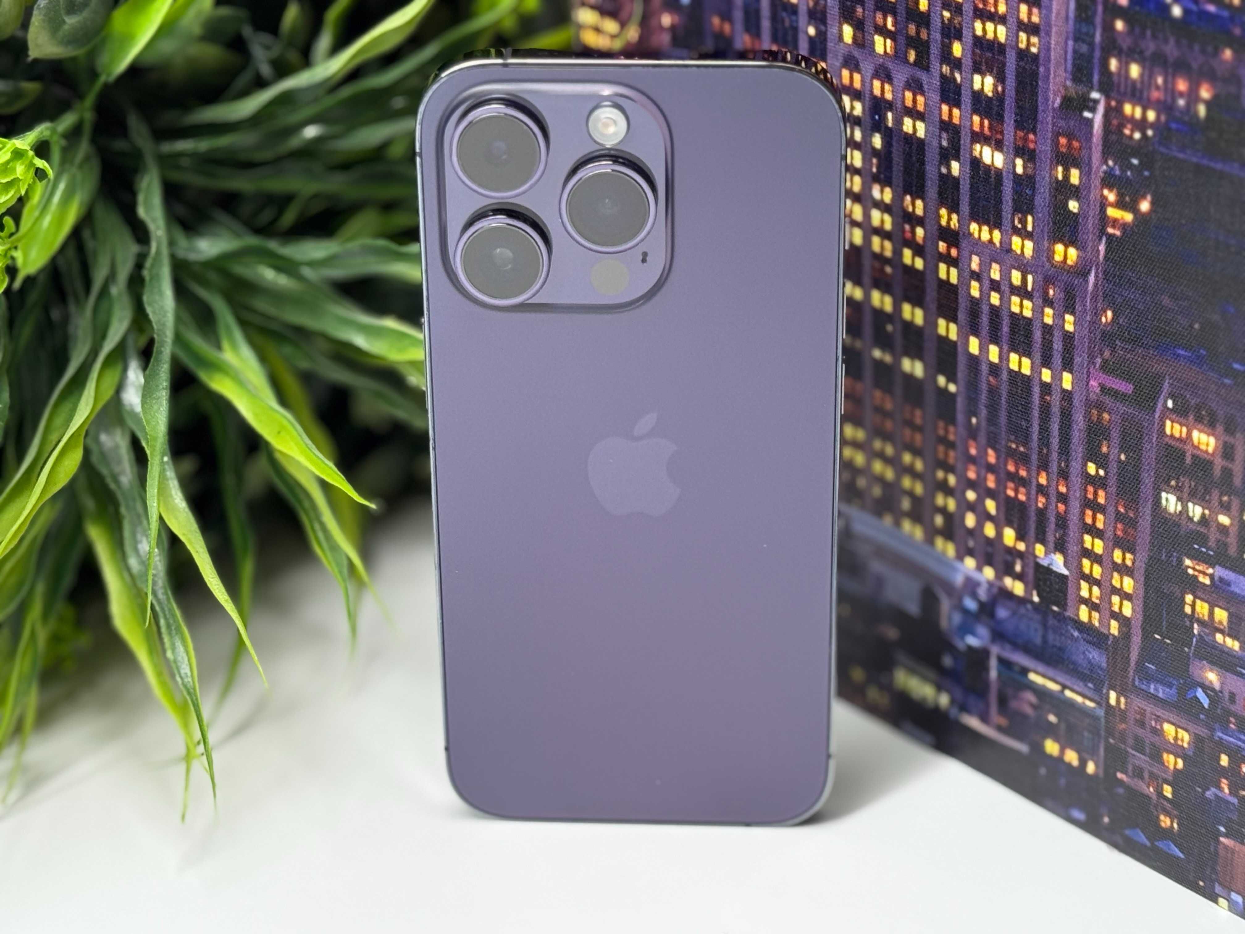 iPhone 14 Pro 128GB 100% Deep Purple Гаранция