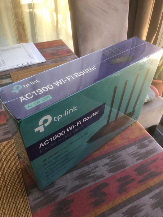 Wi Fi Router - AC1900 Wireless Wi-Fi Router, Dual Band wi-fi 5 SIGILAT
