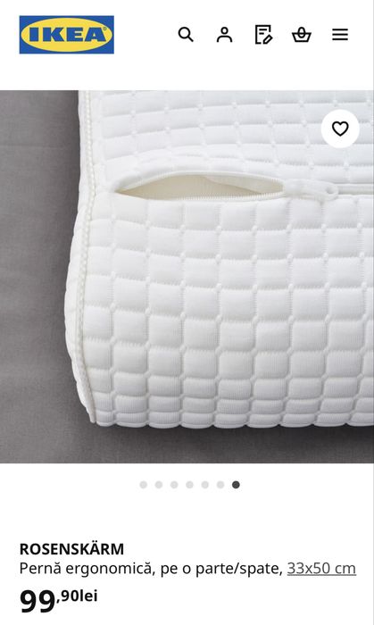 Perna ergonomica/ortopedica Ikea