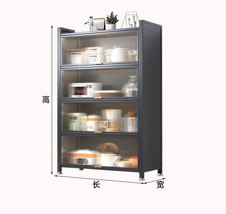 Стенка с дверями для кухни, балкона, гостиной и дома