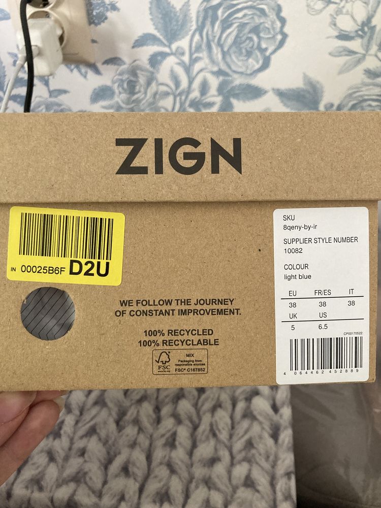 Обувки с ток ZIGN