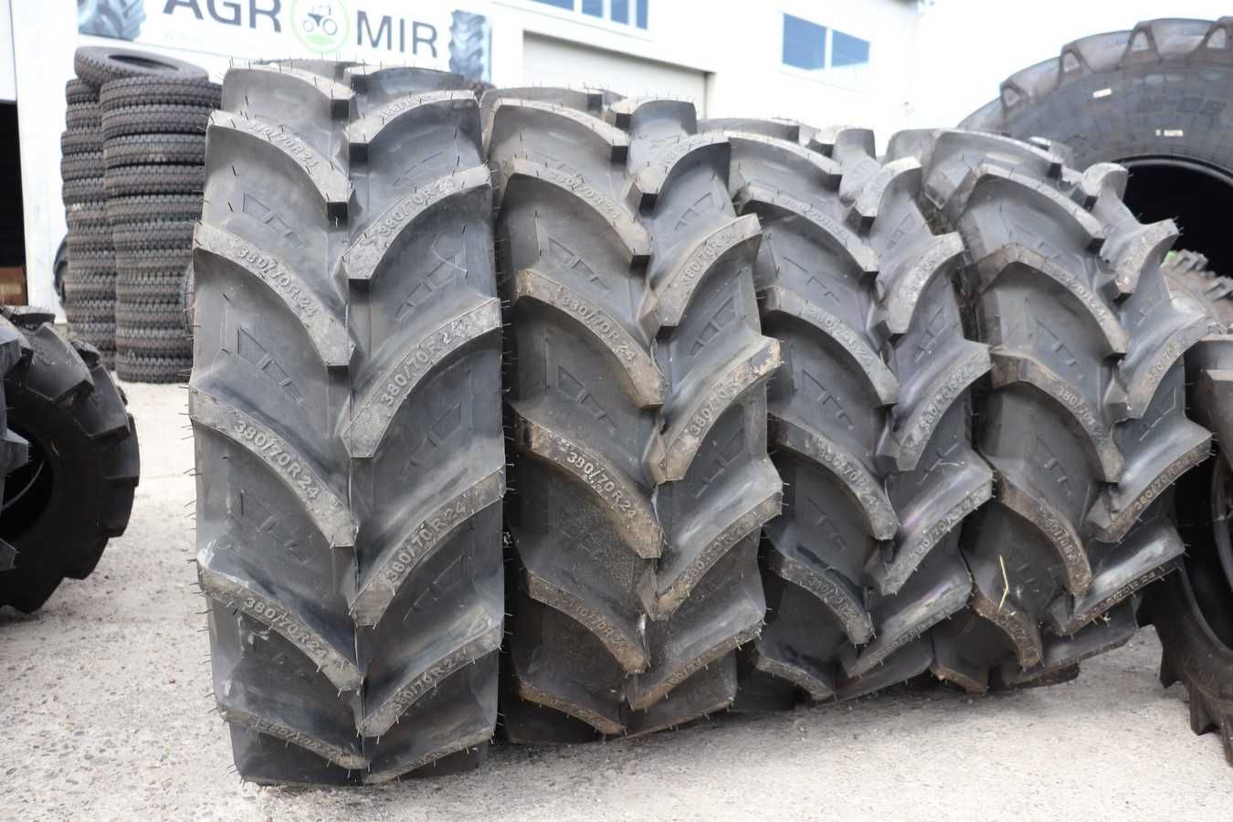 Cauciucuri noi 380/70R24 PETLAS anvelope tractor fata