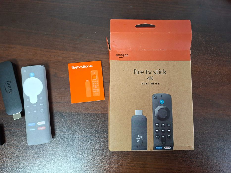 Firestick Amazon, Smart WiFi приемник 4К, нов
