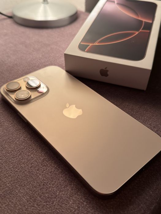 Iphone 16 pro max 256 gold