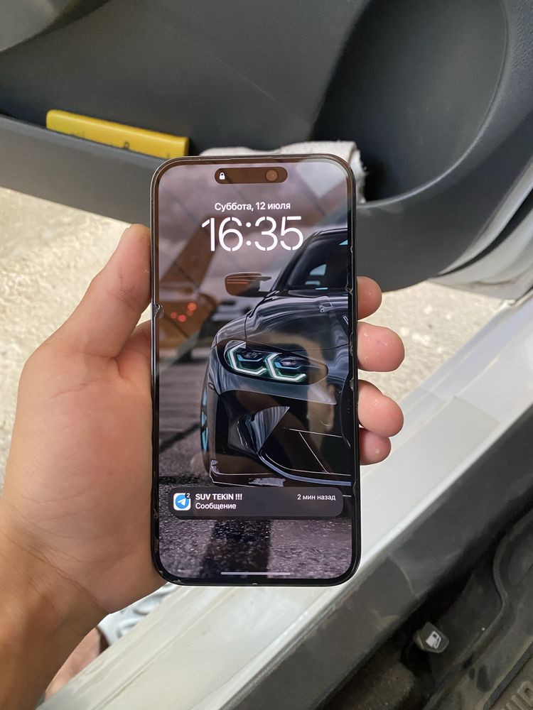 Iphone 14 pro max 128Gb sastaniyasi ideal karobka dok full