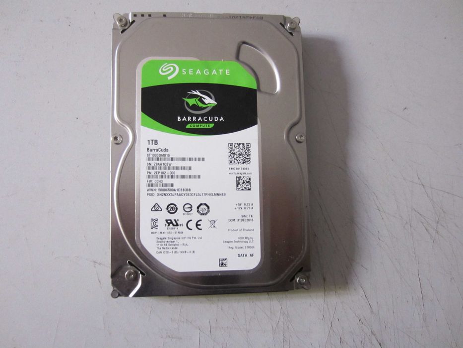 Твърд диск 1TB SEAGATE SATA3 3.5”