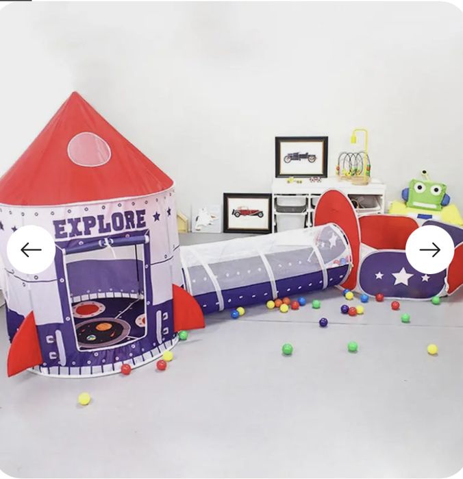 Детская палатка+200 шариков в комплекте все вместе отдам за 15000тг