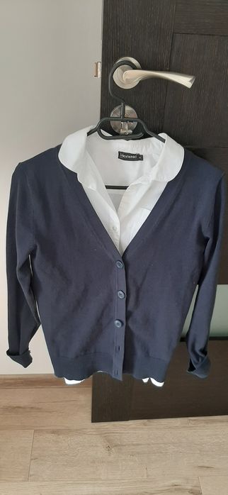 Pantaloni de scoala 10-12 ani bleomarin