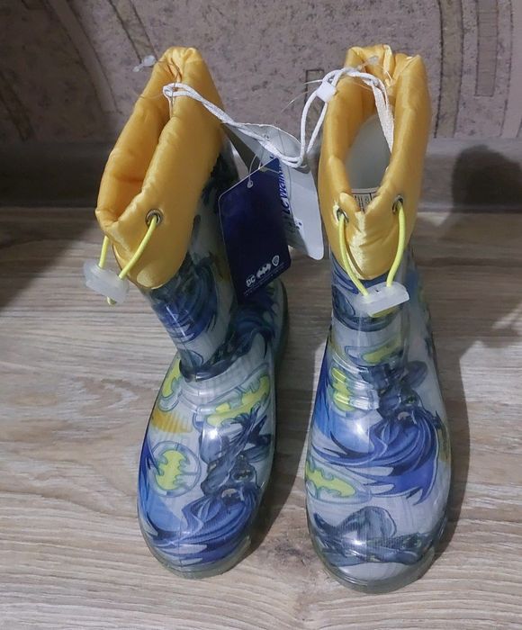 Новые резиновые детские сапожки Waikiki