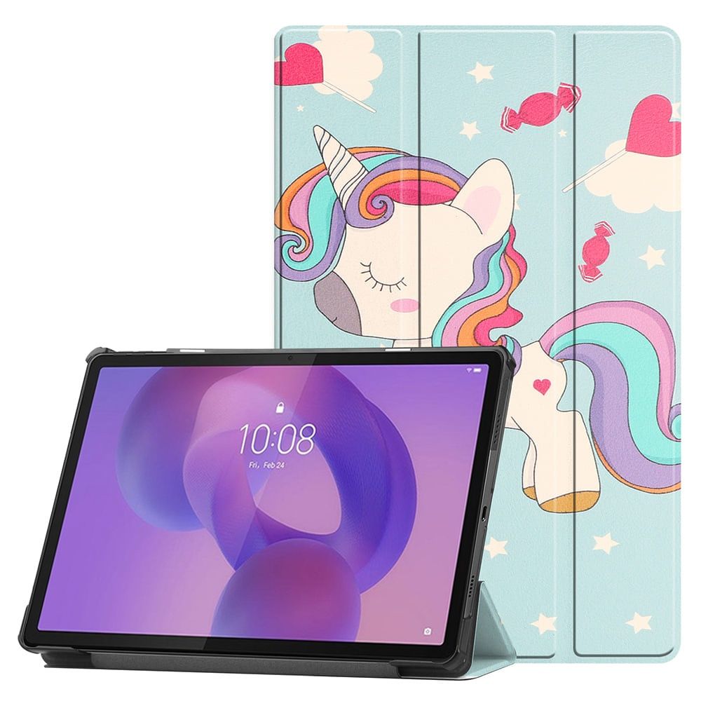 Lenovo Idea Tab Pro 12.7 2025 / Кожен калъф смарт кейс за таблет