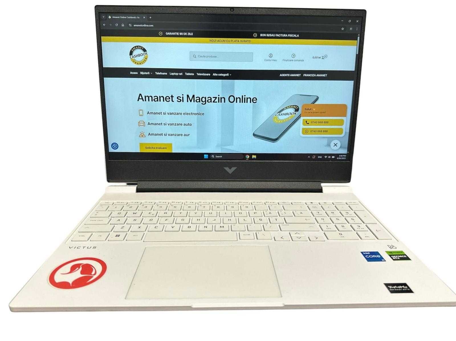 Hp Victus 3050 i5 12th Gen / Amanet Cashbook Deva