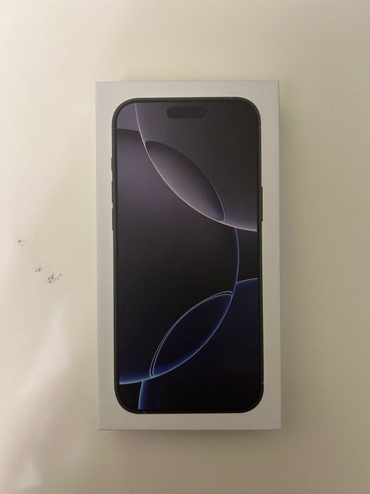 Apple iPhone 16 Pro Max, 512gb memorie, Black Titanium, nou, sigilat