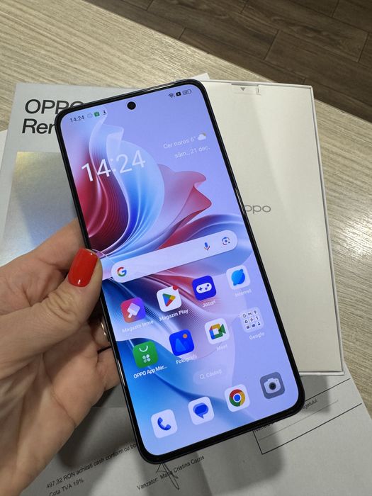 OPPO Reno11 F, 256GB, 8GB RAM, 5G, Palm Green, NOU!