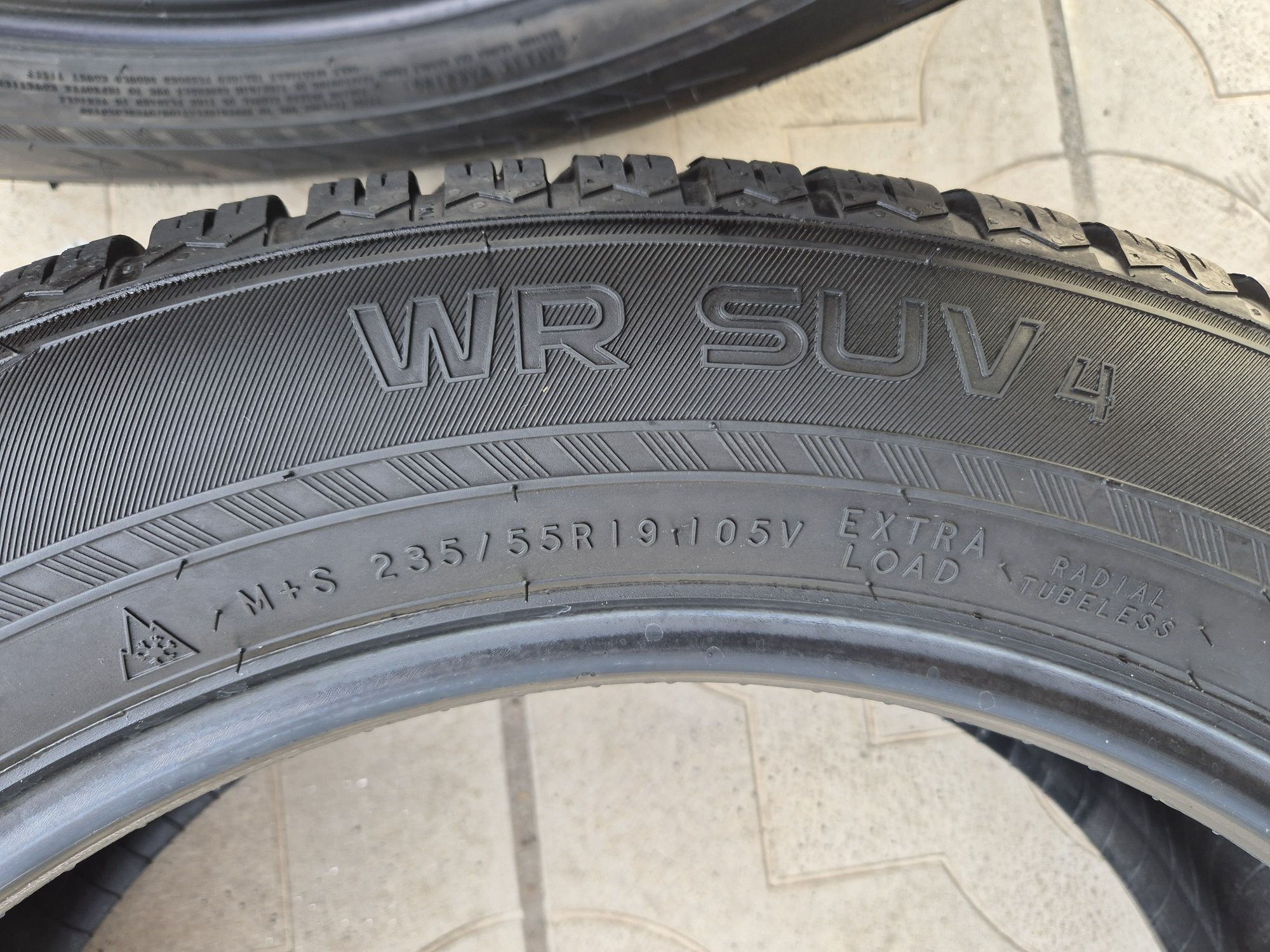4бр.зимни гуми 235/55/19 105V Nokian WR SUV 4/22г.
