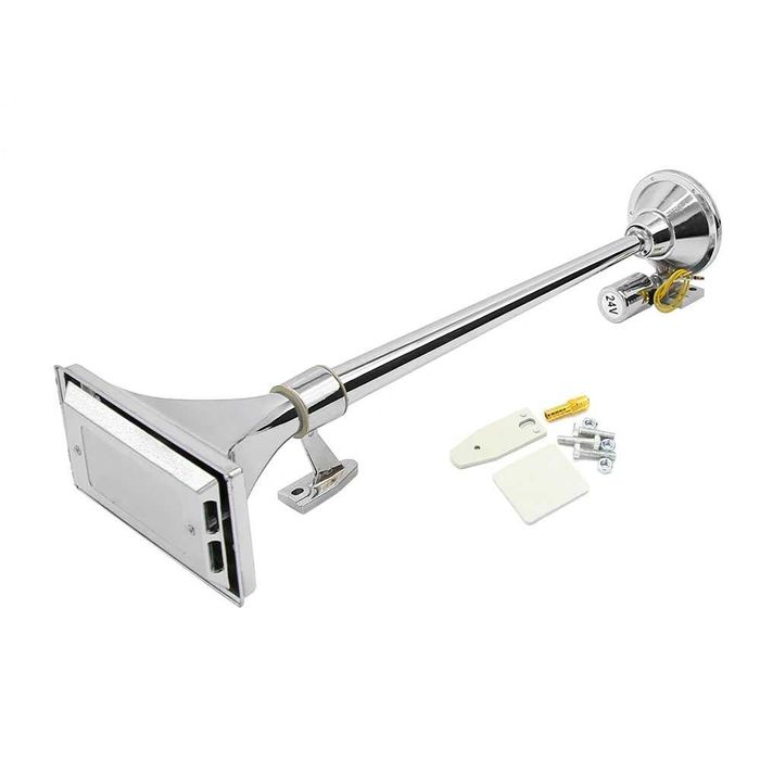 Тромба за бус камион с компресор правоъгълна тромба голяма 60 см