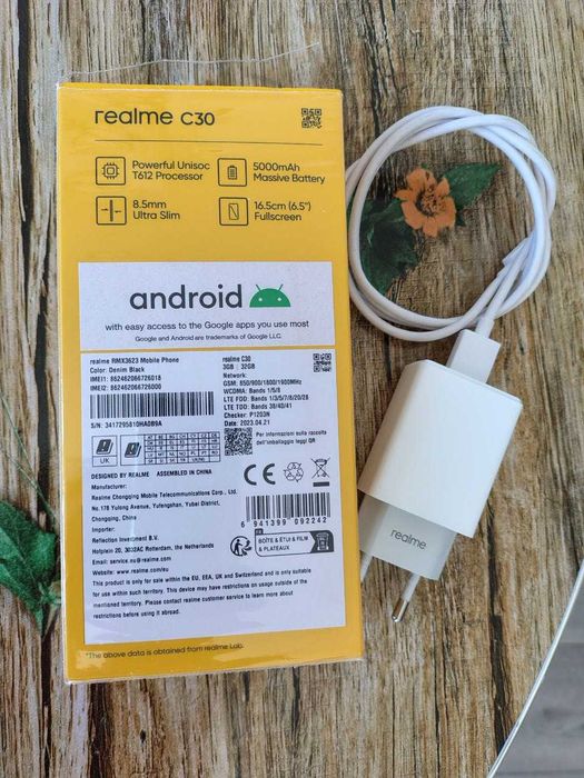 Мобилен телефон Realme C30