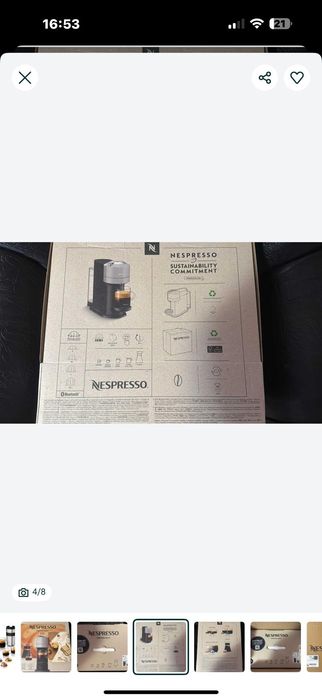 Espresor cafea Vertuo Next nou sigilat schimb