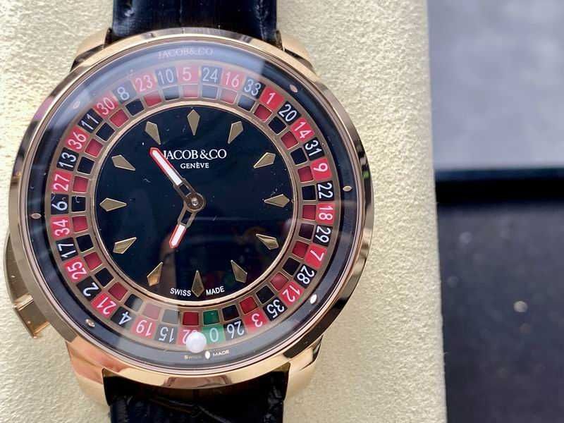Кварцов мъжки часовник Jacob & Co. Casino Tourbillon