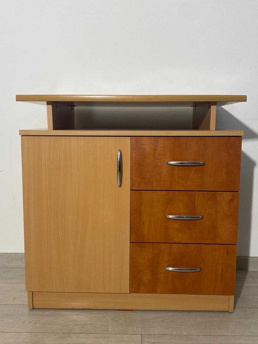 Comodă 80 cm; Dulap cu Sertare și Uși; Comodă TV