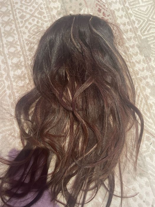 Естествена коса на треси