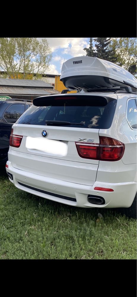 BMW X5 E70 face lift броня  калници крайно гърне