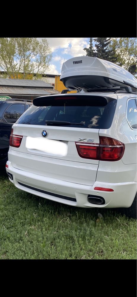 BMW X5 E70 face lift броня  калници крайно гърне