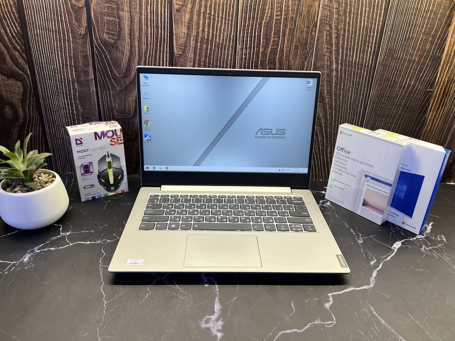 Ноутбук Lenovo для работы | Core i3-1005G1 | 8GB | 128GB SSD | 14 IPS