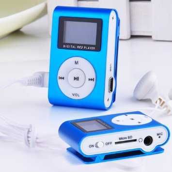 MP3 Player mini MP002 - Мп3 плеър мини със слот за карта и дисплей