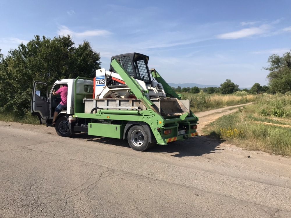 Услуги колесен багер 20 тона ,мини багер,бобкат,изкопни дейности