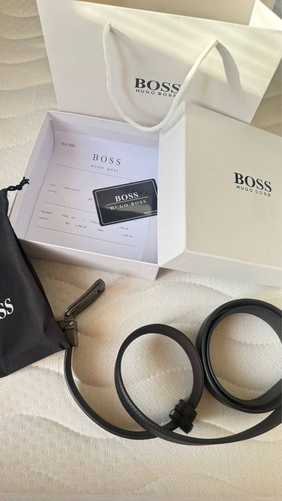 Стильный ремень Hugo Boss