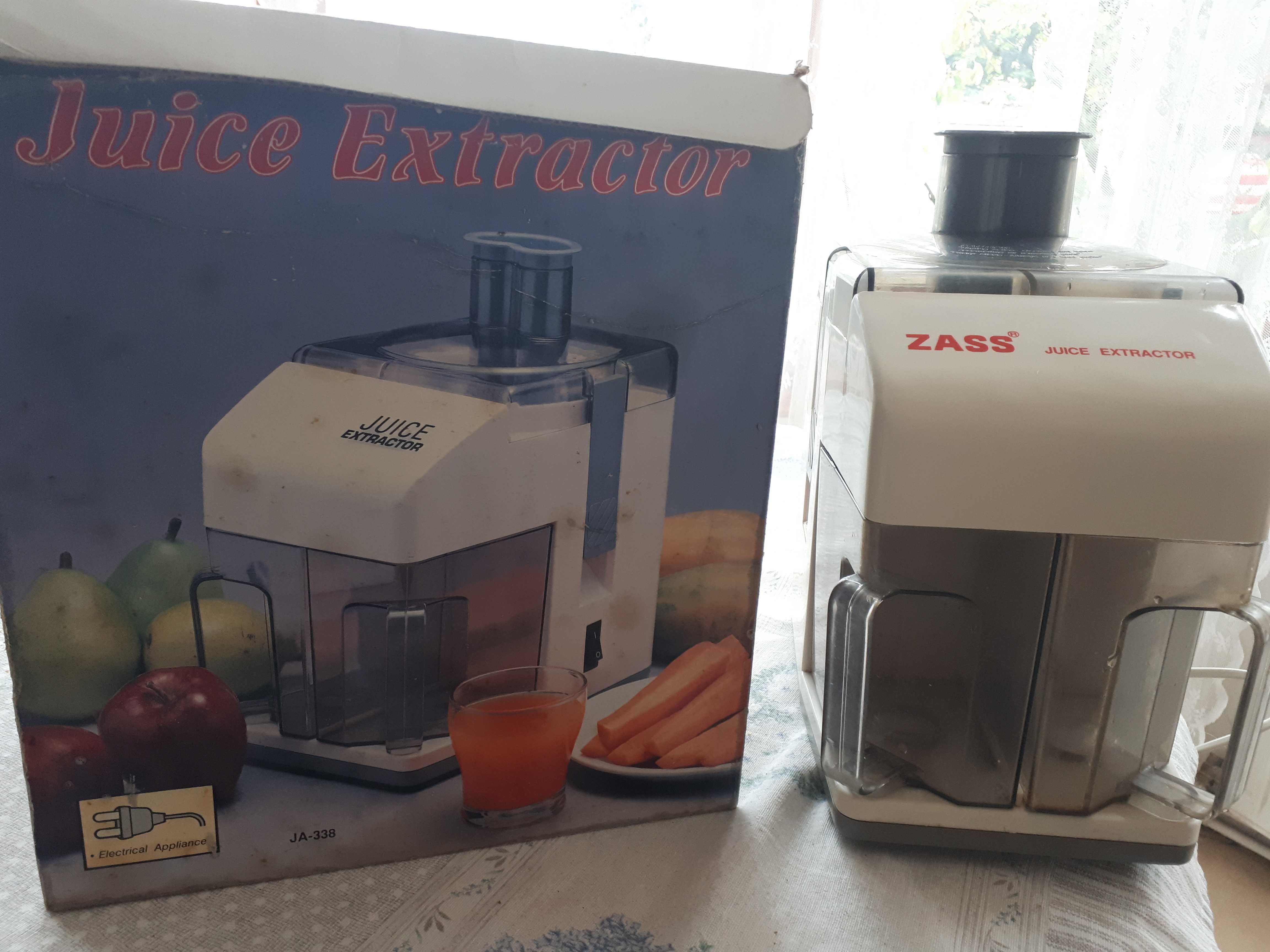 Zass Juice Extractor JA-338, storcator legume-fructe centrifugal