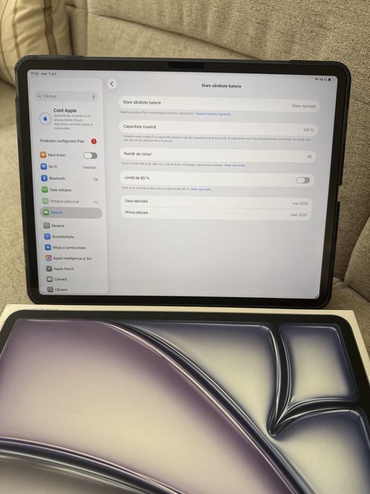 iPad Air 13, M3, 256GB, Wi-Fi + cellular, space gray
