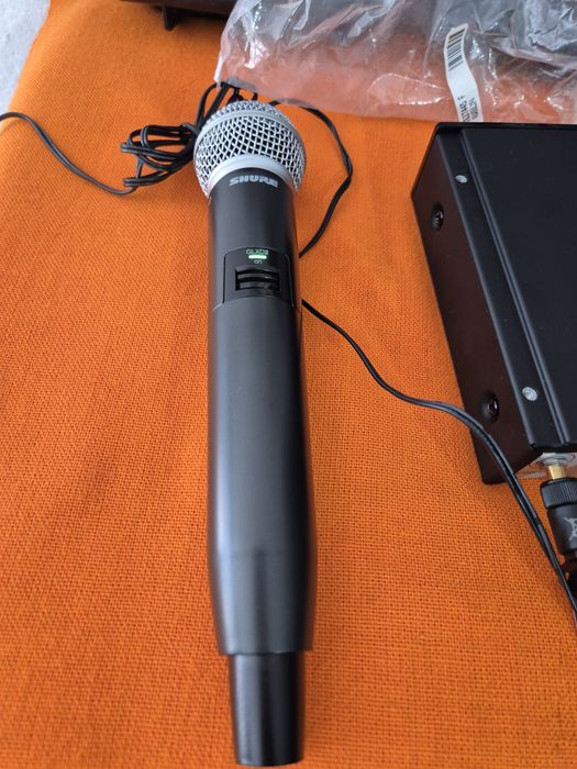 Shure GLXD4R cu SM58 Profesionale wirless