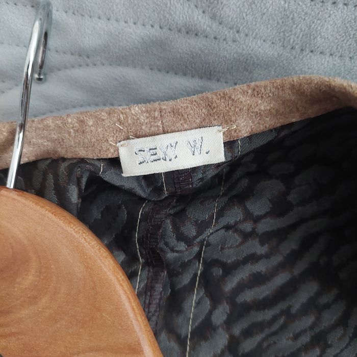 Vesta piele intoarsa