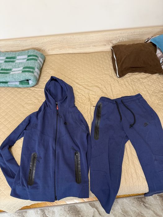 Комплект Teck fleece navy blue