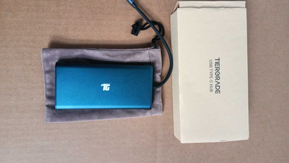 Stație De Andocare Nouă TG Tiergrade cu USB-C 12 în 1 Pentru Laptop