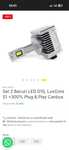 NOU Set 2 Becuri LED D1S, LuxCore S1 Plug & Play Canbus