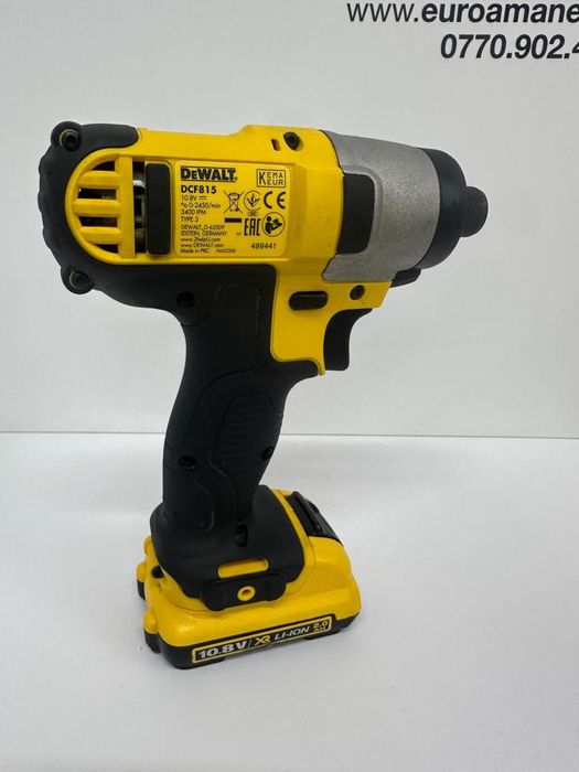 Set 2 scule 12V DCD710 +DCF815 +DCB127x2 +incarcator -I-