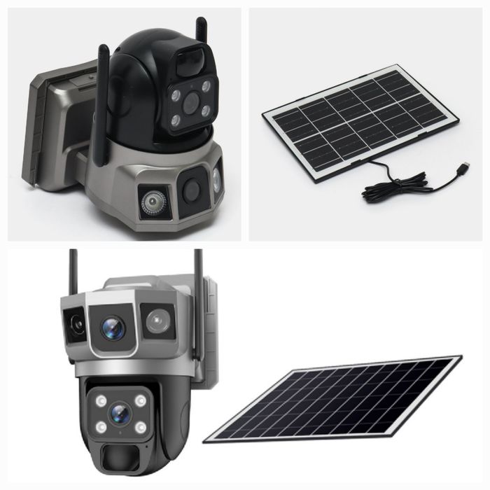 Quyosh panelli 4G sim kartali  kamera