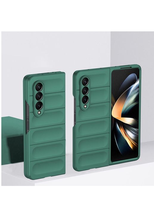 Samsung Z FOLD 6 Z FLIP 6 - Husa Plastic Fata Spate Insertie Ondulata