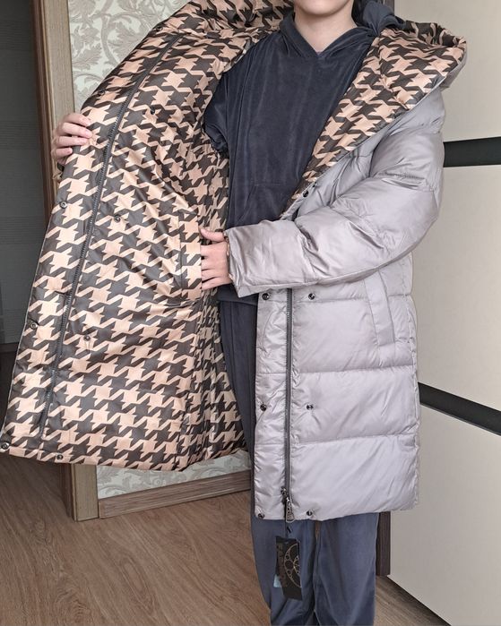 Новая двустороняя куртка