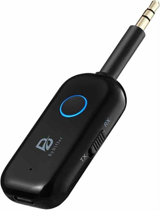 Bluetooth 5.2 (TX/RX) aptX Адаптер - Dual Link! За ТВ, Аудио и Кола!