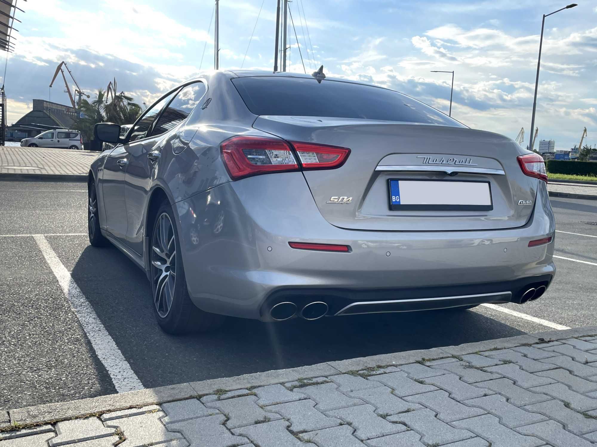 Maserati Ghibli SQ4 4x4 РЕГИСТРИРАН*КАСКО*Keyless*PANORAMA*може КРИПТО