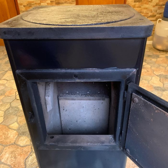 Vand soba emailata noua cu combustibil solid