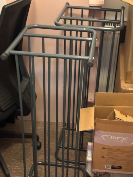 Pantofar 2 rafturi gri ( 2 buc)