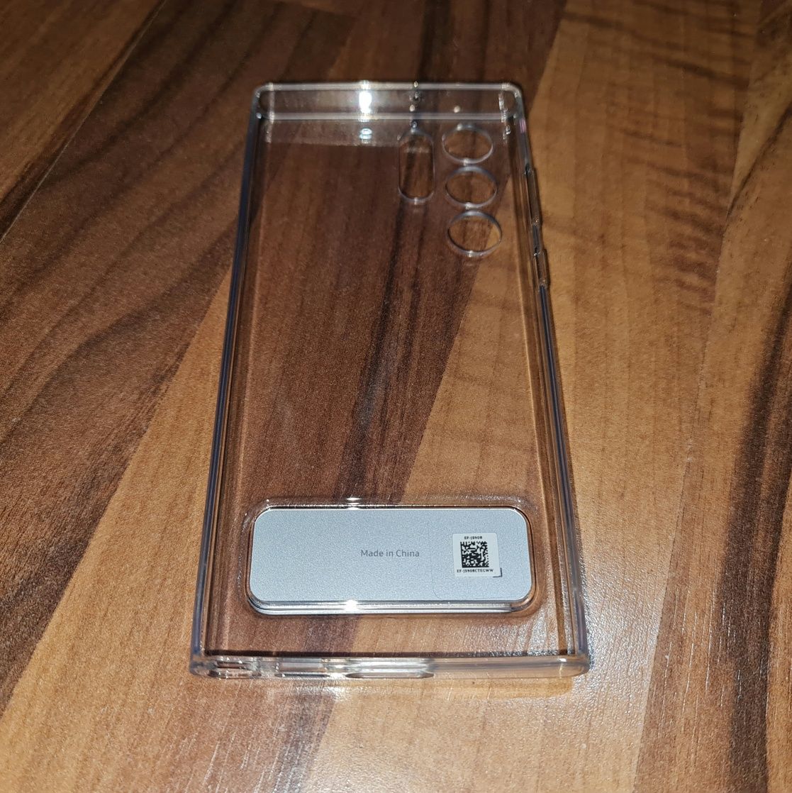 Husa originala Samsung Clear Standing Cover Galaxy S22 Ultra 5G S908