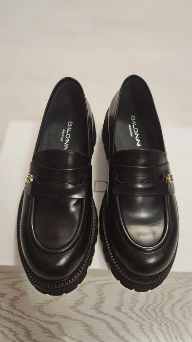 Кожени лоуфъри Baldinini