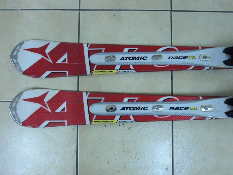 Не новые лыжи ATOMIC м-ль RACE SL Titanium 157 см с кр ATOMIC NEOXTL12